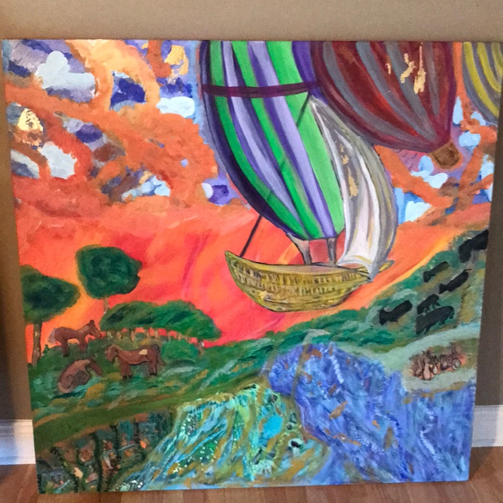 Orig acrylic painting